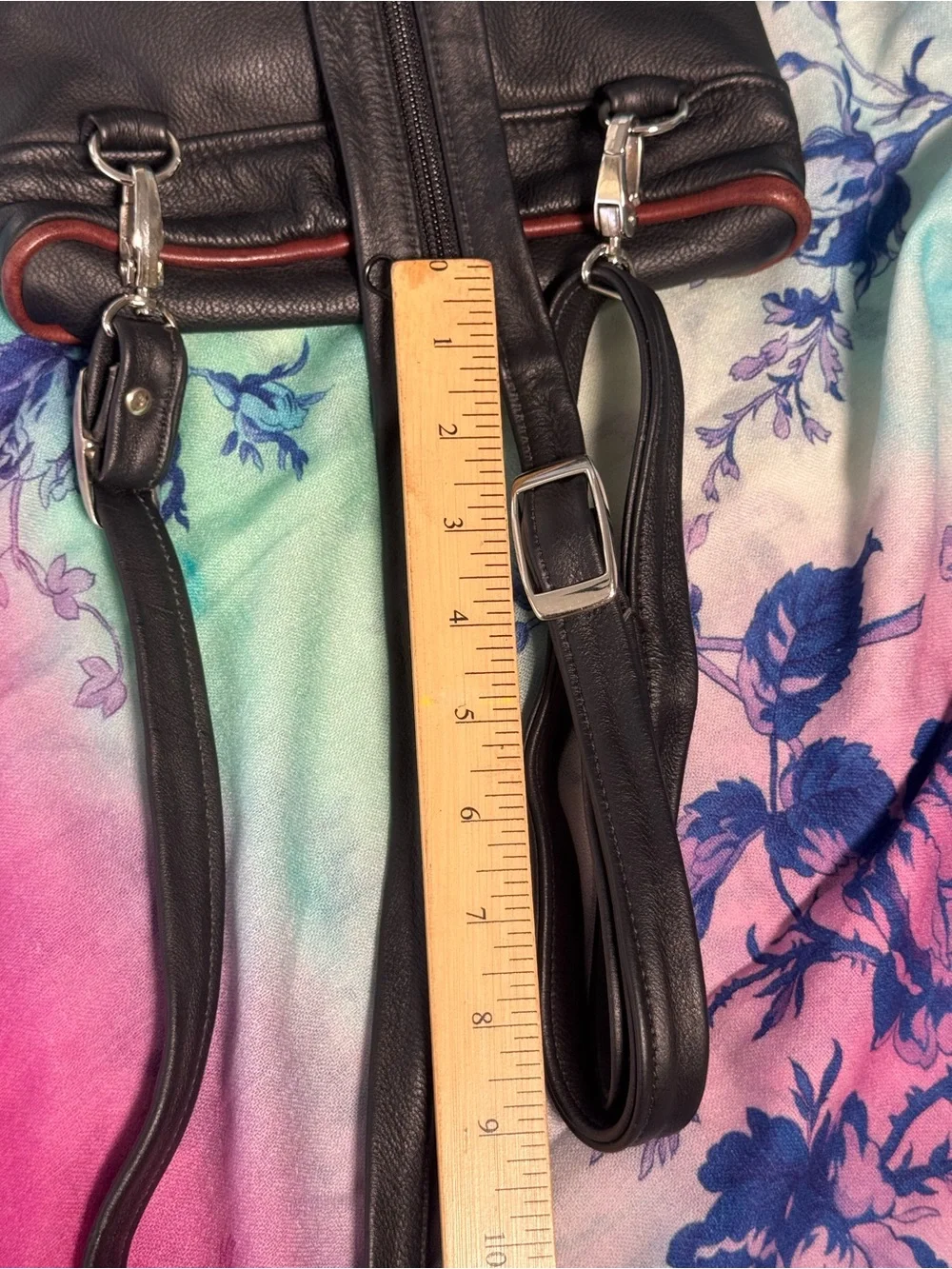Artisan Lefty Leather CCW Sling/Backpack - Brahmin Croc Detail - Heavy Duty NEW